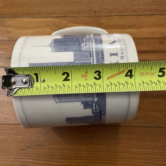 Starbucks Architecture Series Miami Magic City Coffee Mug 18 oz 2007 Ceramic - Picture 7 of 10